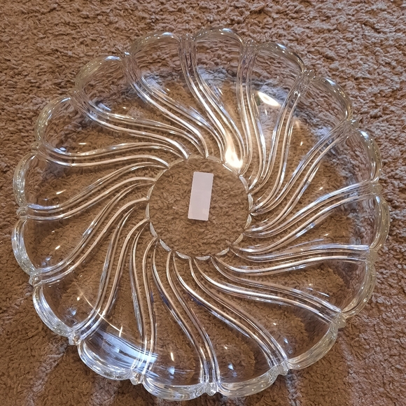 π’2/$40π’MIKASA peppermint clear platter